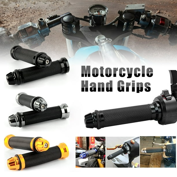 Motorcycle 7/8" 1" Hand Grips Handle Bar For Honda Suzuki Yamaha Kawasaki Motorcycle 7/8" 1" Hand Grips Handle Bar For Honda Suzuki Yamaha Kawasaki